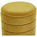Set Di 2 Pouf Contenitore Color Senape Garland - Foto miniatura 3