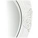 Specchio Da Parete Stile Barocco 50 Cm Bianco - Foto miniatura 3