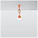 Lampadario A Sospensione, In Plastica, 15 X Max. 100, Colore: Arancione - Foto miniatura 13