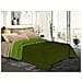 Trapuntino Copriletto Bicolor Double Face - Matrimoniale 250x280 Cm Verde / militare - Foto miniatura 4
