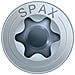 T-star Più 0/1050/1 / 5,0 / 60/01 - Vite Universale Con Testa Svasata, 4tagliare, Filettatura Parziale, Lucida Zincata Tramite Galvanizzazione, Zincato, 5,0 X 60 Mm - Foto miniatura 2
