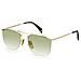Occhiali Da Sole 1001 / s Cat. 3 Wayfarer Acciaio Oro / marrone - Foto miniatura 1