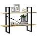 Libreria 2 Ripiani Rovere Sonoma 100x30x70 cm Legno Multistrato - Foto miniatura 2