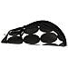 50039173 Astuccio Per Matita Astuccio Portamatite Cotone, Pu Pelle Nero, Bianco - Foto miniatura 1