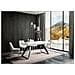 Tavolo Allungabile 90x160/420 Cm Proxy Telaio Antracite - Bianco Frassino - Foto miniatura 5