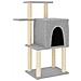 Albero Per Gatti Con Tiragraffi In Sisal Grigio Chiaro 97 Cm - Foto miniatura 1
