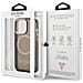 Cover Per Iphone 14 Pro Tpu Gold Outline, Nero - Foto miniatura 3