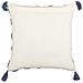 Cuscino Decorativo Jacaranda Cotone 45 X 45 Cm Geometrico Trapuntato Blu - Foto miniatura 5
