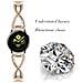 Cinturino Oro Vintage 20mm Per Samsung Watch 4/5/6 Gold - Foto miniatura 2