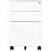 Lusso Casadino -  Schedario Mobile Bianco 39x45x60 Cm In Acciaio - Foto miniatura 1