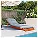 Divano Letto Futon con Materasso Marrone Cera 60x206x11cm Pino - Foto miniatura 3