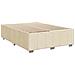 Giroletto a Molle con Materasso Crema 160x200 cm in Tessuto - Foto miniatura 8