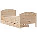 Letto senza Materasso 75x190 cm in Legno Massello Pino - Foto miniatura 3