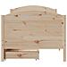 Letto senza Materasso 75x190 cm in Legno Massello Pino - Foto miniatura 4