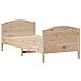 Letto senza Materasso 75x190 cm in Legno Massello Pino - Foto miniatura 5