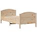 Letto senza Materasso 75x190 cm in Legno Massello Pino - Foto miniatura 8