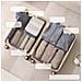 Set Di 7 Organizer Da Viaggio Per Articoli Da Toeletta E Cosmetici - Cubi Per Valigie Darkgrey - Foto miniatura 2