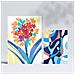 Set Di 6 Stampe Dipinti Decorativi Astratti Estetici Con Venature Floreali Per Il Tuo Soggiorno, Camera Da Letto E Casa A3 & A4 Senza Cornice - Foto miniatura 2