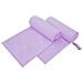 Asciugamani Sportivi 2 pcs Viola 200 x 100 cm - Foto miniatura 1
