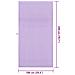 Asciugamani Sportivi 2 pcs Viola 200 x 100 cm - Foto miniatura 8