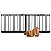 Bettacare Cancelletto Per Cani Elite Con Montaggio A Pressione, 207cm - 216cm, Nero Opaco - Foto miniatura 1