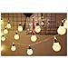 Ghirlanda Led A Batteria 20x - Luce Calda Gialla | 3m, 20 Led, 1.2w | Decorazione Per Casa E Giardino, Feste, Natale - Foto miniatura 3