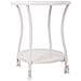 Tavolino In Metallo Bianco 50x50x60h - Foto miniatura 2