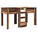 Letto a Castello per Bambini Legno vecchio 100 x 200 cm - Foto miniatura 1