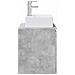 Mobile Lavabo da Parete Grigio Cemento 49,5 x 41 x 62,5 cm - Foto miniatura 3