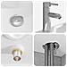 Mobile Lavabo da Parete Grigio Cemento 49,5 x 41 x 62,5 cm - Foto miniatura 6