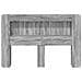 Testata del letto Grigio Sonoma Legno ingegnerizzato - Foto miniatura 6