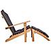 Sedia Adirondack da Giardino con Poggiapiedi Naturale - Foto miniatura 4