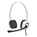 H150 Cuffie Stereo con Microfono Cavo 1.5 M Jack 3.5 mm - Bianco - Foto miniatura 6