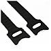 fascette velcro per chiusure a strappo 12x330mm, nere, 10pz - Foto miniatura 1