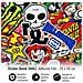 Foglio Pellicola Adesiva per Wrapping Sticker Bomb Small, 35 x 50 cm - Foto miniatura 3
