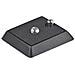 Piastra a Sgancio Rapido 4,1 x 4,1 x 0,8 cm Nero 6028 - Foto miniatura 1
