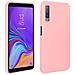Cover Samsung Galaxy A7 2018 Protezione Rigida Soft Touch - Rosa - Foto miniatura 7