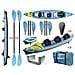 Canoa Gonfiabile Air Breeze Full Hp 3 107189 + 2 Pagaie Touring-4 Div. In 4 Parti Tahe / - Foto miniatura 2