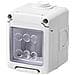 Gewiss Ip55 Contenitore 3p Per Apparecchi System Protetto - Foto miniatura 2