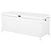Cesta Da Giardino In Polirattan Bianco 158x63 Cm Modena - Foto miniatura 2