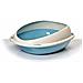 Lettiera Scoperta Per Gatti Gatto Shuttle Con Bordi Rialzati Salva Sporco 57 Cm - Celeste - Foto miniatura 1