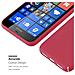 Custodia Compatibile Con Nokia Lumia 640 Xl In Frosty Rosso - Hard Case Coperchio Protettivo In Frosted Look Contro I Graffi E Gli Urti - Foto miniatura 3
