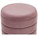 Set Di 2 Pouf Contenitore Rosa Garland - Foto miniatura 5