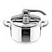 Pentola A Pressione Novia Lagoeasy'up Lagofusion, Acciaio Inox 18/10, 3,5 - 5 - 7 Lt, Made In Italy - 5 - Foto miniatura 1