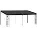 Gazebo A Parete 6x3x2,5 M Antracite - Foto miniatura 1