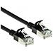 Dc7952 Cavo Di Rete Nero 0,25 M Cat6a U /ftp (stp) - Foto miniatura 1