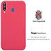 Custodia Compatibile Con Samsung Galaxy M30 / A40s In Candy Rosso - Coperchio Protettivo In Silicone Tpu Flessibile - Foto miniatura 3