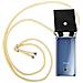 Catena Di Telefoni Cellulari Compatibile Con Htc Ocean / U11 In Crema Beige - Coperchio Protettivo In Silicone Con Anelli D'argento, Cinturino In Corda E Custodia Staccabile - Foto miniatura 1