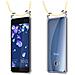 Catena Di Telefoni Cellulari Compatibile Con Htc Ocean / U11 In Crema Beige - Coperchio Protettivo In Silicone Con Anelli D'argento, Cinturino In Corda E Custodia Staccabile - Foto miniatura 8
