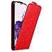 Custodia Compatibile Con Samsung Galaxy S20 Plus In Rosso Mela - Coperchio Protettivo In Design Flip Con Chiusura Magnetica - Foto miniatura 1